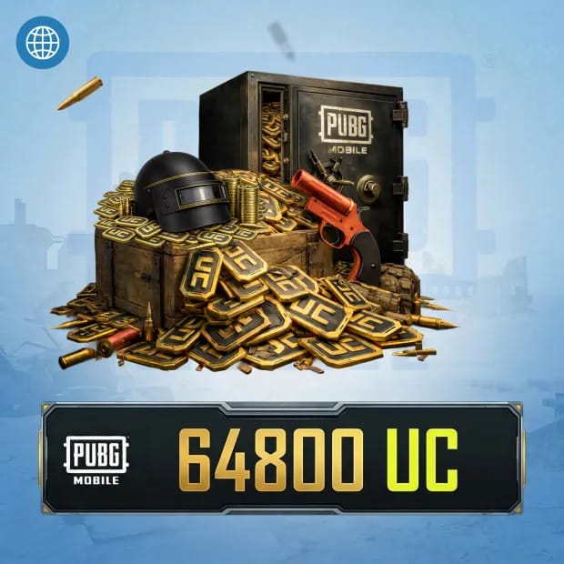 64800 UC PUBG Mobile
