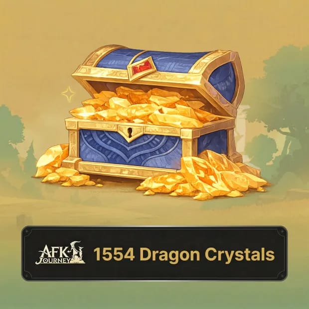 1480+74 Dragon Crystals AFK Journey