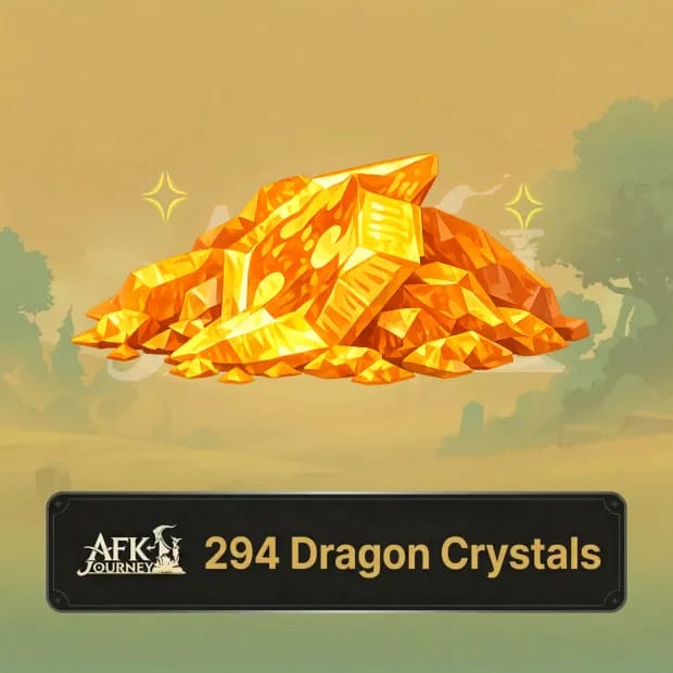 280+14 Dragon Crystals AFK Journey