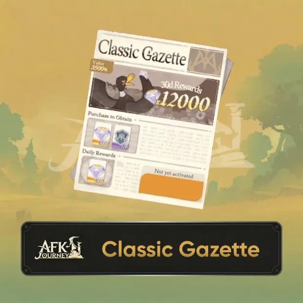 Esperia Monthly - Classic Gazette AFK Journey