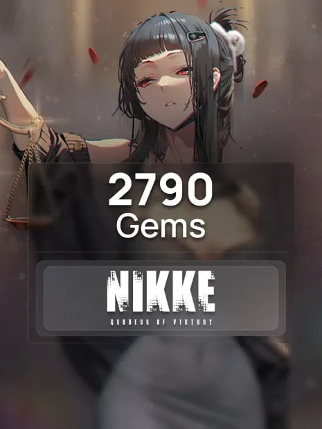 2790 Gems Goddess of Victory: Nikke