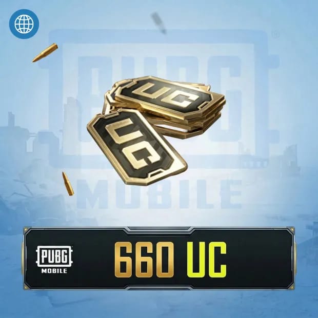 660 UC PUBG Mobile