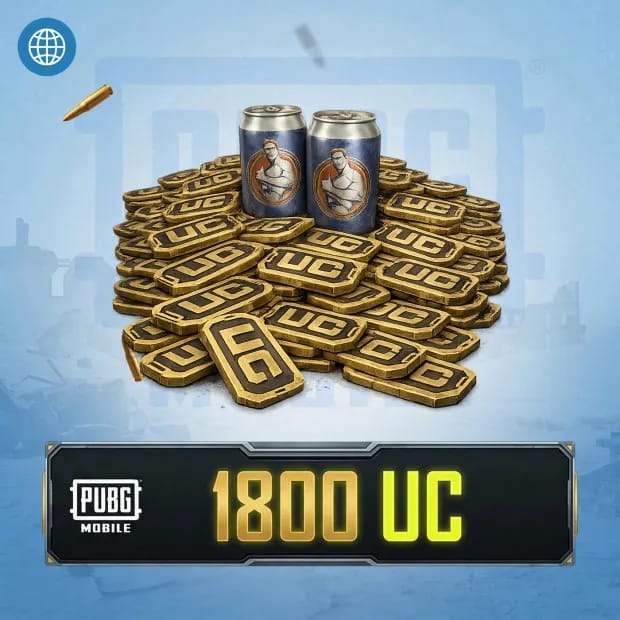1800 UC PUBG Mobile