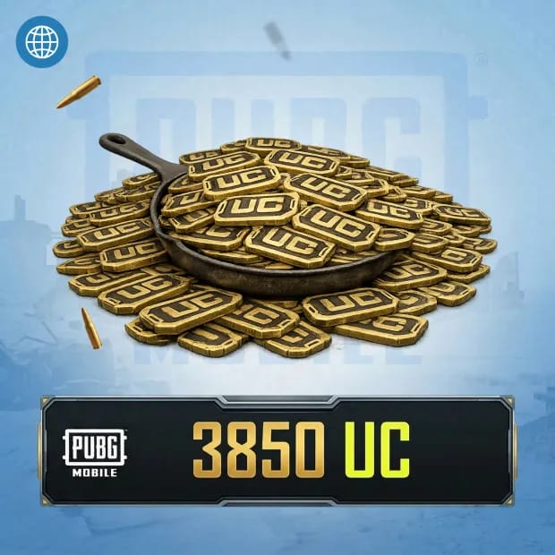 3850 UC PUBG Mobile