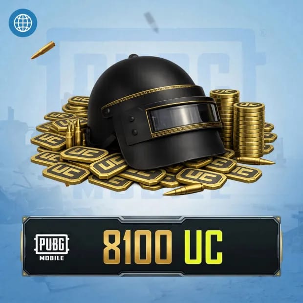 8100 UC PUBG Mobile