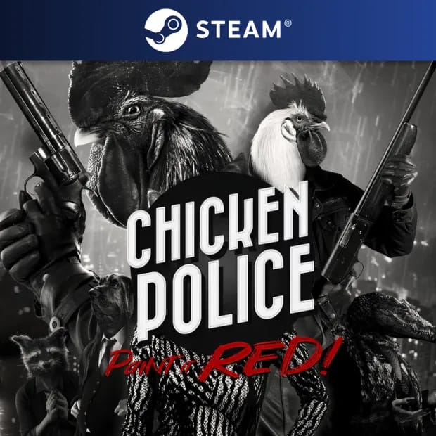 Chicken Police - Paint it RED! — обложка игры