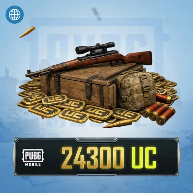 24300 UC PUBG Mobile