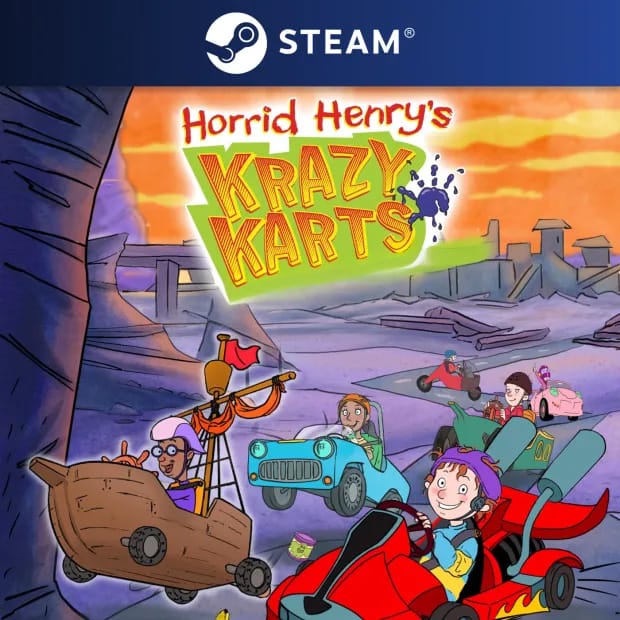 Horrid Henry's Krazy Karts — обложка игры