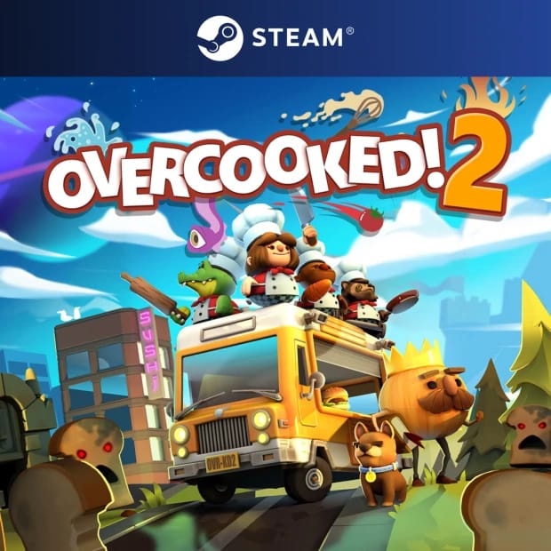 Overcooked 2 — обложка игры