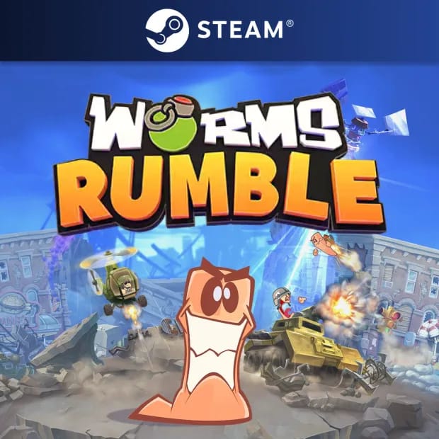 Worms Rumble — обложка игры